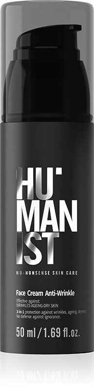 Set dhurate per meshkuj Delia Cosmetics Humanist, xhel dushi 200ml, krem fytyre 50ml, i zi