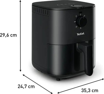 Fritezë me ajër Tefal Essential EY130815, 1400W, 3.5L, e zezë