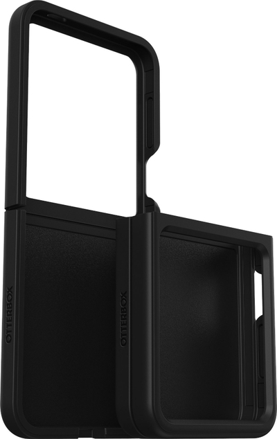 Mbulesë telefoni OtterBox Thin Flex Series për Galaxy Z Flip6, shumë e hollë, mbron nga rëniet, e zezë