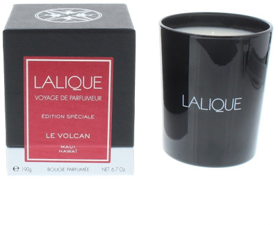 Миризлива свеќа Lalique The Volcano Maui Hawaii, 190g, повеќебојна