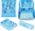 Set çantë shkolle Herlitz School Satchel Loop Plus Lucky Horse, 17L, për goca, blu
