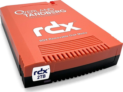 Kasetë backup Overland Tandberg RDX SSD 2TB, 2.5", e zezë