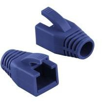 Kapak konektori RJ45 LogiLink MP0035B, cat.6, 8mm, blu, 50 copë