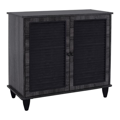 Raft për këpucë druri gri 76.5×30×68.5 cm (HM2266.01), gri
