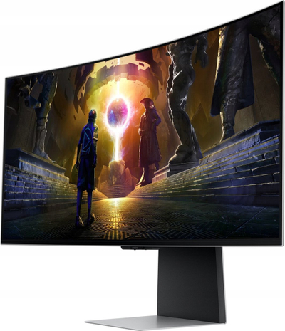 Monitor i lakuar Samsung Odyssey OLED G8 G855D, 34", Ultra Wide QHD, i zi