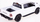 Maket metalik Dodge Ram 1500 Kinsmart, shkallë 1:46, pull back, i bardhë