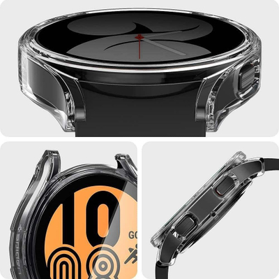 Mbulesë smartwatch Spigen Ultra Hybrid për Samsung Galaxy Watch 4 / 5 40mm, transparente