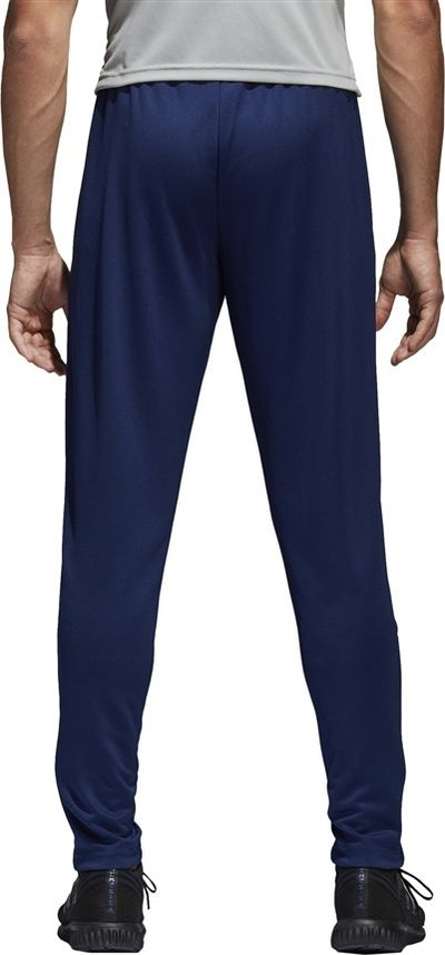 Pantallona futbolli adidas Core 18 TR PNT, XS, blu e errët