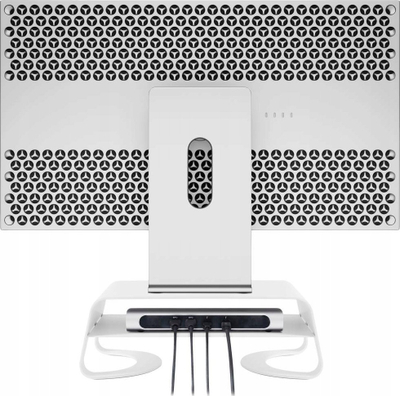 Mbajtëse monitori Twelve South Curve Riser, deri 32", metalike, e bardhë
