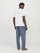 Set pizhame për meshkuj Jack & Jones Jacbasic, ngjyrë e bardhë/blu