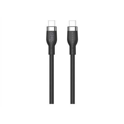 Kabllo HyperJuice USB-C në USB-C, 240W, 2m, e zezë