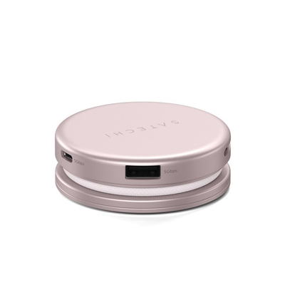 Satechi OntheGo 5-in-1 Multiport Adapter, Blush