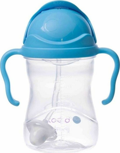 Shishe me pip për kalama B. Box, 6 m+,240 ml, transparente