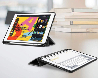 Mbrojtëse për iPad 10.2 Tech-Protect Smart Case, e kaltër e errët