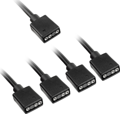 Kabllo ndarëse ARGB Kolink 1 në 4, 30cm, e zezë