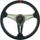 Timon sportiv MTuning Steering Wheel Pro 350mm, offset 20mm, karbon i kuq