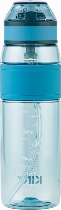 Shishe uji Kiro KI4106GB, 600 ml, Tritan pa BPA, blu