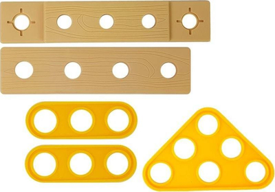 Set veglash lodër Leantoys DIY, 29 copë, për fëmijë, shumëngjyrësh