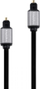 Оптички аудио кабел Kruger&amp;Matz KM1222, Toslink во Toslink, 10m, црн