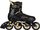 Patina inline Nils Extreme Armour, nr. 41, rrota 84 mm, të zeza me ari