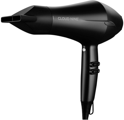 Tharëse flokësh Cloud Nine Airshot, 2000W, teknologji antistatike, e zezë