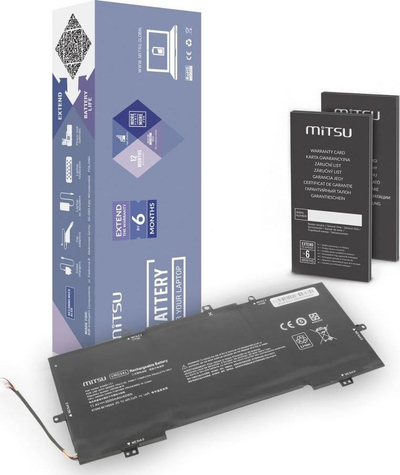 Bateri laptopi Mitsu për HP Envy 13-D, 11.4V, 3500mAh