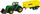 Set lodër traktor LEAN Toys Farm Tractor Set, me rimorkio, kovë lëvizëse, jeshil me të verdhë