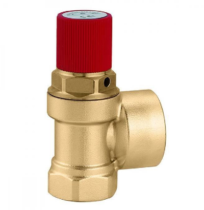Valvul sigurie Caleffi, 3/4", 2.5 bar, bronzi