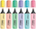 Set markerësh highlighter KEYROAD Pastel, 72 copë, display, përzierje ngjyrash