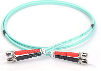 Kabllo fibër optike Digitus FO Patch C ST ST, multimode 50/125 µm, duplex 10 m, OM3