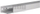 Kanaletë kabllore Hager HNG75037, 200cm, set 2 copë, gri