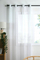Perde dekorative me unaza LINWOOD, 140x260 cm, e bardhë