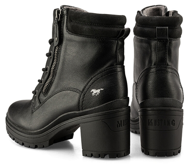 Çizme për femra Mustang 1409506-9, të zeza