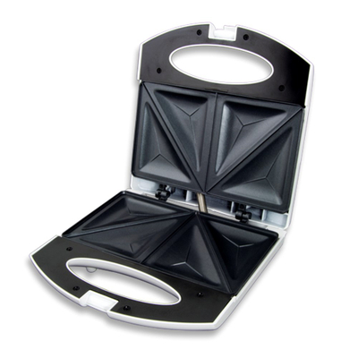 Toster sanduiçësh Titanum Fontina TKT006W, 1000W, pllaka jo ngjitëse, i bardhë