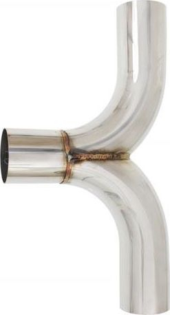 Tee shkarkimi TurboWorks 180°, 51mm, inoks 304