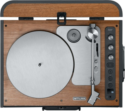 Gramofoni Muse MT-208 AT, Bluetooth, USB, FM, i kaftë