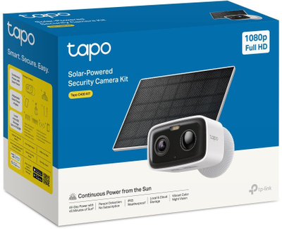 Kamerë sigurie TP-Link Tapo C400 KIT, 1080P Full HD, pa tela, për jashtë