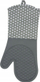 Doreza furre Wenko Oven Gloves, silikon, set 2 copë, gri me pika të bardha