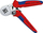 Presa krimpimi Knipex 97 55 04 për tubeta ferrule, me doreza të rehatshme