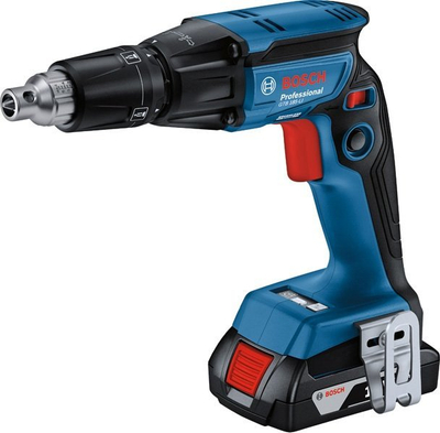 Kaçavidë me bateri Bosch Professional GTB 185-LI, 18V, 2x2.0Ah, blu