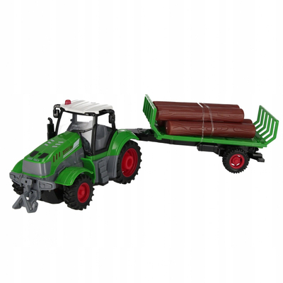 Lodër traktor me telekomandë Mega Creative QH205-1, 50 cm, jeshile