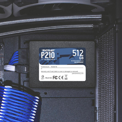 Disk Patriot P210 512 GB 2.5 "SATA III SSD (P210S512G25)