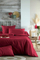 Çarçaf shtroje STOF Cotton Fitted Sheet, 140x200 cm, pambuk, i kuq