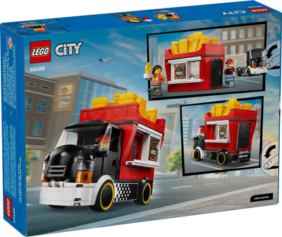 Set LEGO City French Fries Van 60488, furgon fast food, për fëmijë