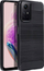 Mbrojtëse telefoni Xiaomi Redmi Note 12S, gome TPU e butë, dizajn karbon, e zezë