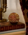 Fanar dekorativ Sirius Frida, 12 cm, LED, bordo
