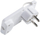 Prizë adaptuese Microconnect PESCHPLUG W, Schuko Type F, dalje e kënduar, e bardhë