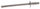 Riveta shtëpiake pa tufë, çelik inox, 4.0x0.8mm, 50 copë