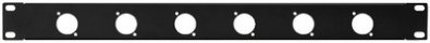 Panel rack RCP-8731U, 1U, 6 vrima D Series, 19", i zi