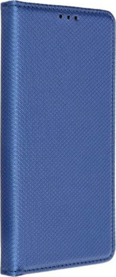 Kllëf telefoni Smart Magnet Book për Motorola Moto E22, tip libër, me xhep karte, blu